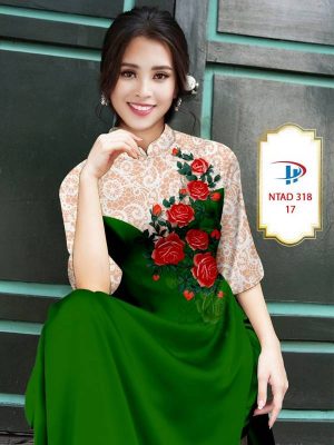 Vải Áo Dài Hoa Hồng mới ra AD NTAD318 42 1613709300 458 Vai Ao Dai Hoa Hong moi ra AD NTAD318