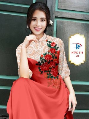 Vải Áo Dài Hoa Hồng mới ra AD NTAD318 45 1613709302 67 Vai Ao Dai Hoa Hong moi ra AD NTAD318