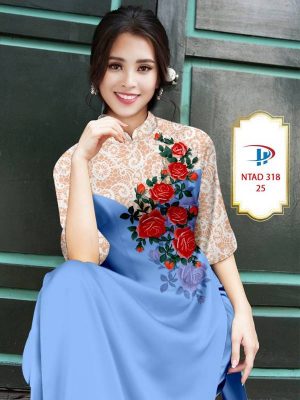 Vải Áo Dài Hoa Hồng mới ra AD NTAD318 50 1613709306 44 Vai Ao Dai Hoa Hong moi ra AD NTAD318