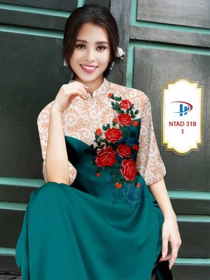 Vải Áo Dài Hoa Hồng mới ra AD NTAD318 51 1613709307 954 Vai Ao Dai Hoa Hong moi ra AD NTAD318