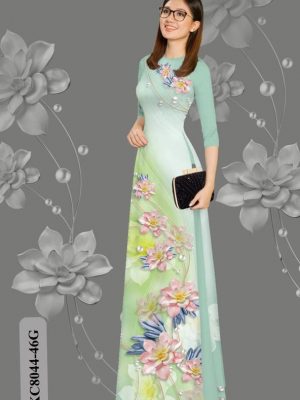 Vải Áo Dài Hoa In 3D kiểu mới AD KC8044 34 1613709453 349 Vai Ao Dai Hoa In 3D kieu moi AD KC8044
