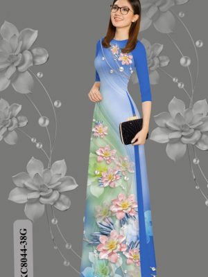 Vải Áo Dài Hoa In 3D kiểu mới AD KC8044 32 1613709453 834 Vai Ao Dai Hoa In 3D kieu moi AD KC8044