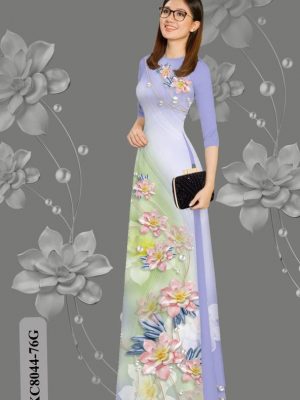 Vải Áo Dài Hoa In 3D kiểu mới AD KC8044 45 1613709455 224 Vai Ao Dai Hoa In 3D kieu moi AD KC8044