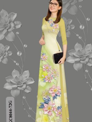 Vải Áo Dài Hoa In 3D kiểu mới AD KC8044 43 1613709455 831 Vai Ao Dai Hoa In 3D kieu moi AD KC8044