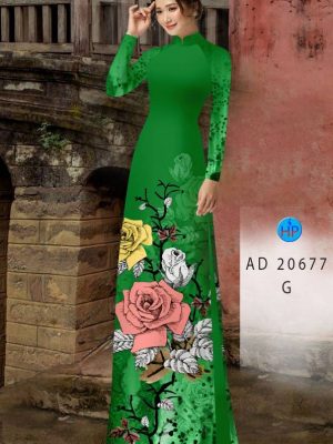 Vải Áo Dài Hoa Hồng mới ra AD 20677 26 1613709878 779 Vai Ao Dai Hoa Hong moi ra AD 20677