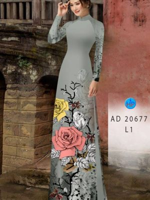 Vải Áo Dài Hoa Hồng mới ra AD 20677 28 1613709879 47 Vai Ao Dai Hoa Hong moi ra AD 20677