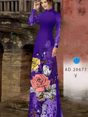 Vải Áo Dài Hoa Hồng mới ra AD 20677 35 1613709881 919 Vai Ao Dai Hoa Hong moi ra AD 20677