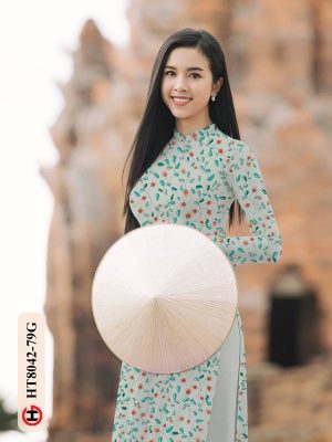 Vải Áo Dài Hoa Đều kiểu mới AD HT8042 20 1613710203 892 Vai Ao Dai Hoa Deu kieu moi AD HT8042