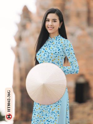 Vải Áo Dài Hoa Đều kiểu mới AD HT8042 27 1613710204 82 Vai Ao Dai Hoa Deu kieu moi AD HT8042