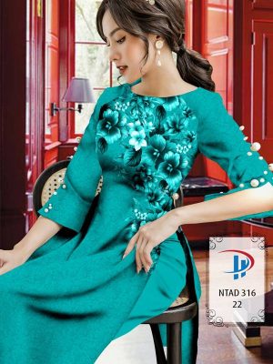 Vải Áo Dài Hoa In 3D kiểu mới AD NTAD316 31 1613710330 200 Vai Ao Dai Hoa In 3D kieu moi AD NTAD316