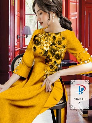 Vải Áo Dài Hoa In 3D kiểu mới AD NTAD316 30 1613710330 797 Vai Ao Dai Hoa In 3D kieu moi AD NTAD316