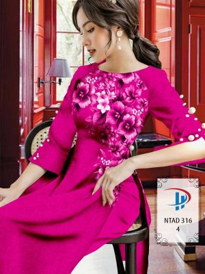 Vải Áo Dài Hoa In 3D kiểu mới AD NTAD316 37 1613710331 887 Vai Ao Dai Hoa In 3D kieu moi AD NTAD316