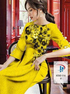 Vải Áo Dài Hoa In 3D kiểu mới AD NTAD316 43 1613710333 459 Vai Ao Dai Hoa In 3D kieu moi AD NTAD316