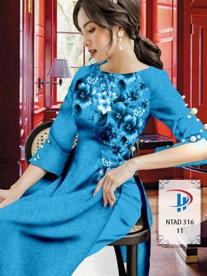 Vải Áo Dài Hoa In 3D kiểu mới AD NTAD316 45 1613710333 951 Vai Ao Dai Hoa In 3D kieu moi AD NTAD316