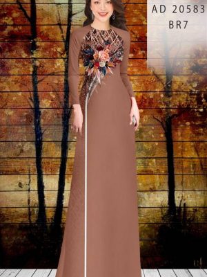 Vải Áo Dài Hoa Hồng kiểu mới AD 20583 20 1613711335 487 Vai Ao Dai Hoa Hong kieu moi AD 20583