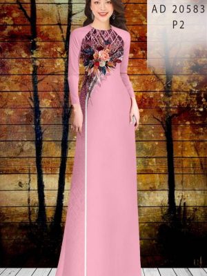 Vải Áo Dài Hoa Hồng kiểu mới AD 20583 25 1613711336 334 Vai Ao Dai Hoa Hong kieu moi AD 20583