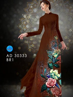 Vải Áo Dài Hoa Hồng kiểu mới AD 30333 25 1613792997 3 Vai Ao Dai Hoa Hong kieu moi AD 30333