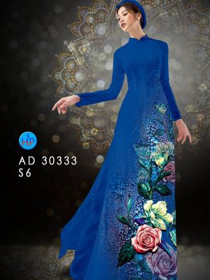 Vải Áo Dài Hoa Hồng kiểu mới AD 30333 27 1613792997 622 Vai Ao Dai Hoa Hong kieu moi AD 30333