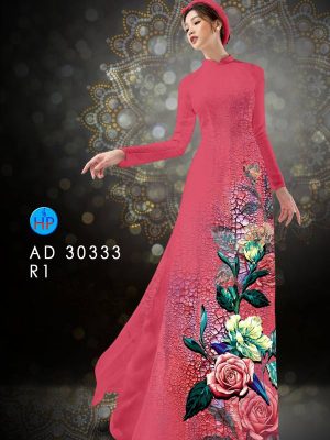 Vải Áo Dài Hoa Hồng kiểu mới AD 30333 29 1613792998 907 Vai Ao Dai Hoa Hong kieu moi AD 30333
