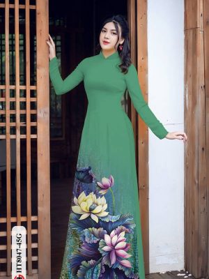 Vải Áo Dài Hoa Sen kiểu mới AD HT8047 22 1613793466 327 Vai Ao Dai Hoa Sen kieu moi AD HT8047