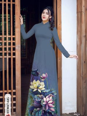 Vải Áo Dài Hoa Sen kiểu mới AD HT8047 25 1613793466 891 Vai Ao Dai Hoa Sen kieu moi AD HT8047