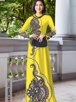 Vải Áo Dài Hoa Văn mới ra AD KC8050 24 1613794177 285 Vai Ao Dai Hoa Van moi ra AD KC8050
