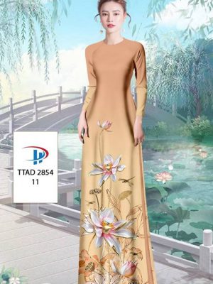Vải Áo Dài Hoa Sen mới ra AD TTAD 2854 27 1613794980 805 Vai Ao Dai Hoa Sen moi ra AD TTAD 2854