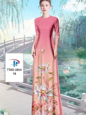 Vải Áo Dài Hoa Sen mới ra AD TTAD 2854 29 1613794981 456 Vai Ao Dai Hoa Sen moi ra AD TTAD 2854