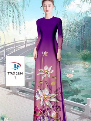 Vải Áo Dài Hoa Sen mới ra AD TTAD 2854 37 1613794982 242 Vai Ao Dai Hoa Sen moi ra AD TTAD 2854