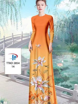 Vải Áo Dài Hoa Sen mới ra AD TTAD 2854 35 1613794982 409 Vai Ao Dai Hoa Sen moi ra AD TTAD 2854