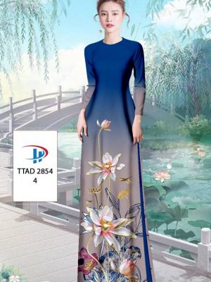 Vải Áo Dài Hoa Sen mới ra AD TTAD 2854 36 1613794982 457 Vai Ao Dai Hoa Sen moi ra AD TTAD 2854