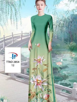 Vải Áo Dài Hoa Sen mới ra AD TTAD 2854 39 1613794983 219 Vai Ao Dai Hoa Sen moi ra AD TTAD 2854