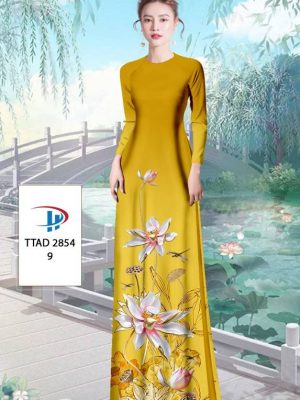 Vải Áo Dài Hoa Sen mới ra AD TTAD 2854 38 1613794983 39 Vai Ao Dai Hoa Sen moi ra AD TTAD 2854