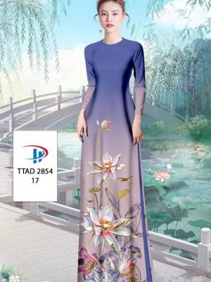 Vải Áo Dài Hoa Sen mới ra AD TTAD 2854 43 1613794984 474 Vai Ao Dai Hoa Sen moi ra AD TTAD 2854