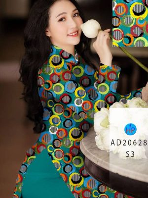 1613975219 203 Vai Ao Dai Hoa Van Tron moi ra AD 20628