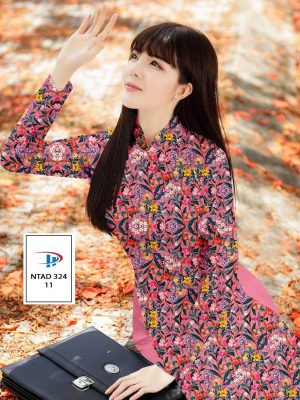 1613975423 221 Vai Ao Dai Hoa Deu thiet ke 2021 AD NTAD