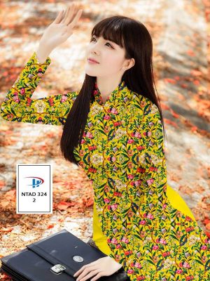 1613975427 841 Vai Ao Dai Hoa Deu thiet ke 2021 AD NTAD
