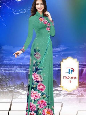 1613976738 124 Vai Ao Dai Hoa Cuc kieu moi AD TTAD 2866