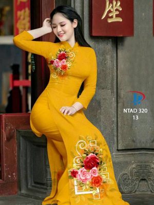 Vải Áo Dài Hoa Hồng kiểu mới AD NTAD 320 30 1613976948 989 Vai Ao Dai Hoa Hong kieu moi AD NTAD 320