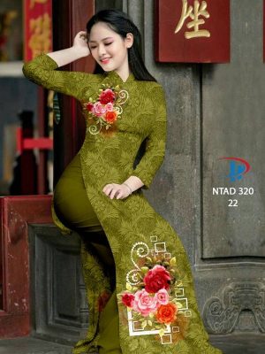 Vải Áo Dài Hoa Hồng kiểu mới AD NTAD 320 39 1613976950 161 Vai Ao Dai Hoa Hong kieu moi AD NTAD 320