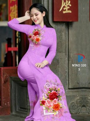 Vải Áo Dài Hoa Hồng kiểu mới AD NTAD 320 46 1613976952 610 Vai Ao Dai Hoa Hong kieu moi AD NTAD 320