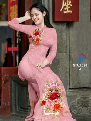 Vải Áo Dài Hoa Hồng kiểu mới AD NTAD 320 45 1613976952 872 Vai Ao Dai Hoa Hong kieu moi AD NTAD 320