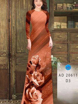 Vải Áo Dài Hoa Hồng kiểu mới AD 20611 34 1613977871 777 Vai Ao Dai Hoa Hong kieu moi AD 20611