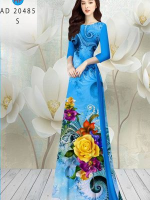 Vải Áo Dài Hoa Hồng Vàng mới ra AD 20485 22 1614046967 125 Vai Ao Dai Hoa Hong Vang moi ra AD 20485