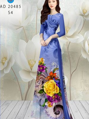 Vải Áo Dài Hoa Hồng Vàng mới ra AD 20485 23 1614046967 256 Vai Ao Dai Hoa Hong Vang moi ra AD 20485