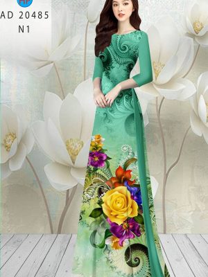Vải Áo Dài Hoa Hồng Vàng mới ra AD 20485 24 1614046967 322 Vai Ao Dai Hoa Hong Vang moi ra AD 20485