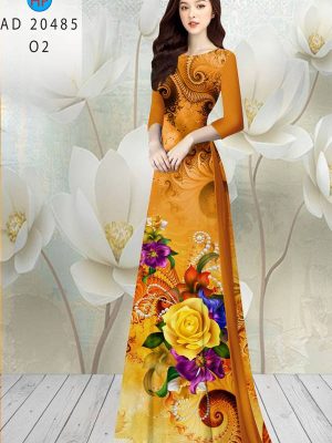 Vải Áo Dài Hoa Hồng Vàng mới ra AD 20485 27 1614046968 307 Vai Ao Dai Hoa Hong Vang moi ra AD 20485