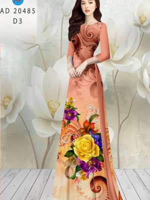 Vải Áo Dài Hoa Hồng Vàng mới ra AD 20485 29 1614046969 24 Vai Ao Dai Hoa Hong Vang moi ra AD 20485