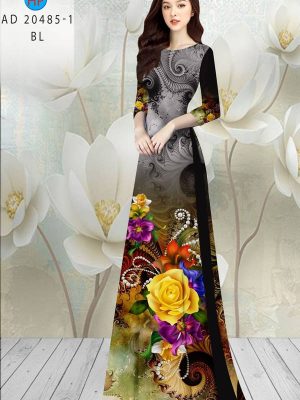 Vải Áo Dài Hoa Hồng Vàng mới ra AD 20485 30 1614046969 495 Vai Ao Dai Hoa Hong Vang moi ra AD 20485