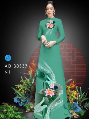 Vải Áo Dài Hoa Sen kiểu mới AD 30307 25 1614047379 995 Vai Ao Dai Hoa Sen kieu moi AD 30307